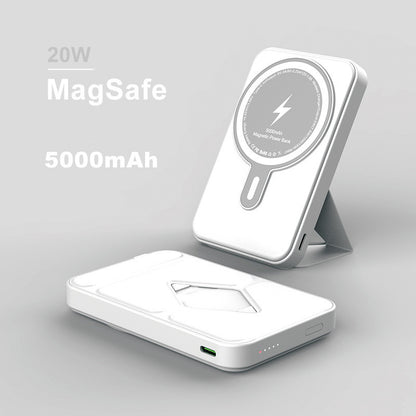 Magnetic Suction Wireless Charging Mobile Power Supply