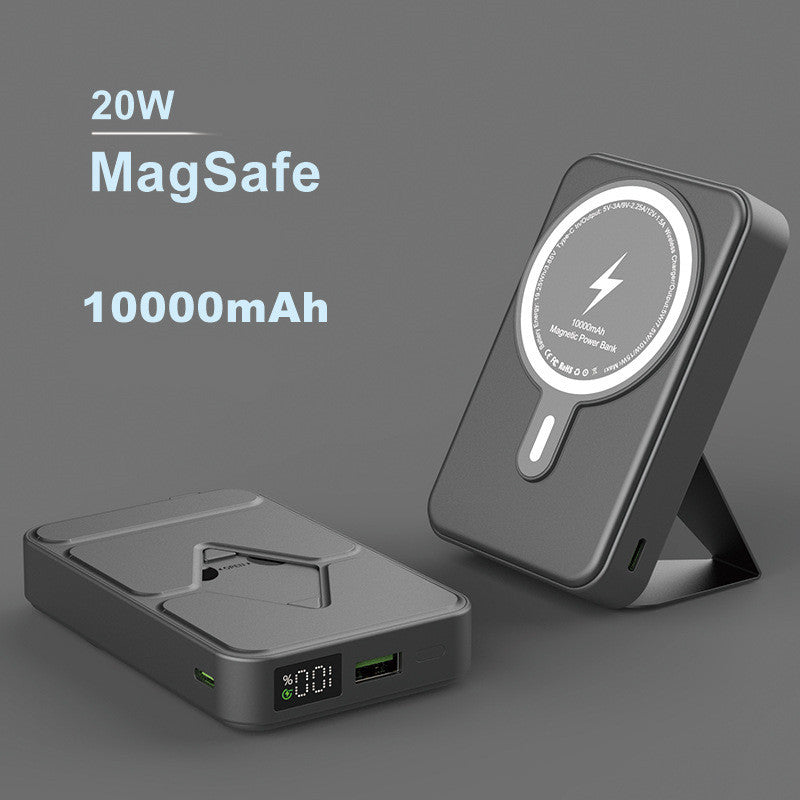 Magnetic Suction Wireless Charging Mobile Power Supply