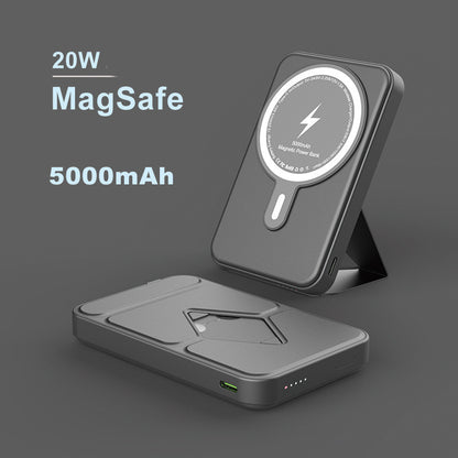 Magnetic Suction Wireless Charging Mobile Power Supply