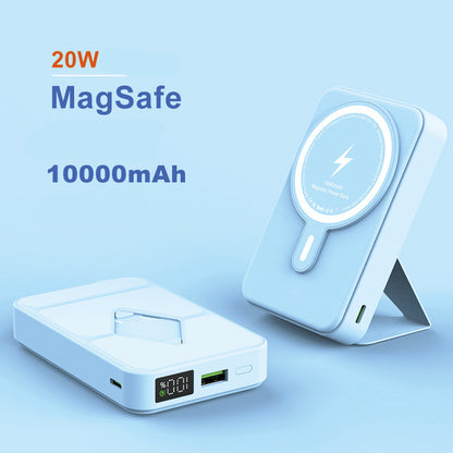 Magnetic Suction Wireless Charging Mobile Power Supply